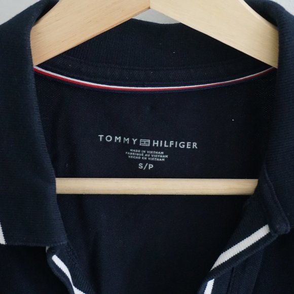 Tommy Hilfiger Navy Blue Collared Polo Dress - Picture 4 of 4